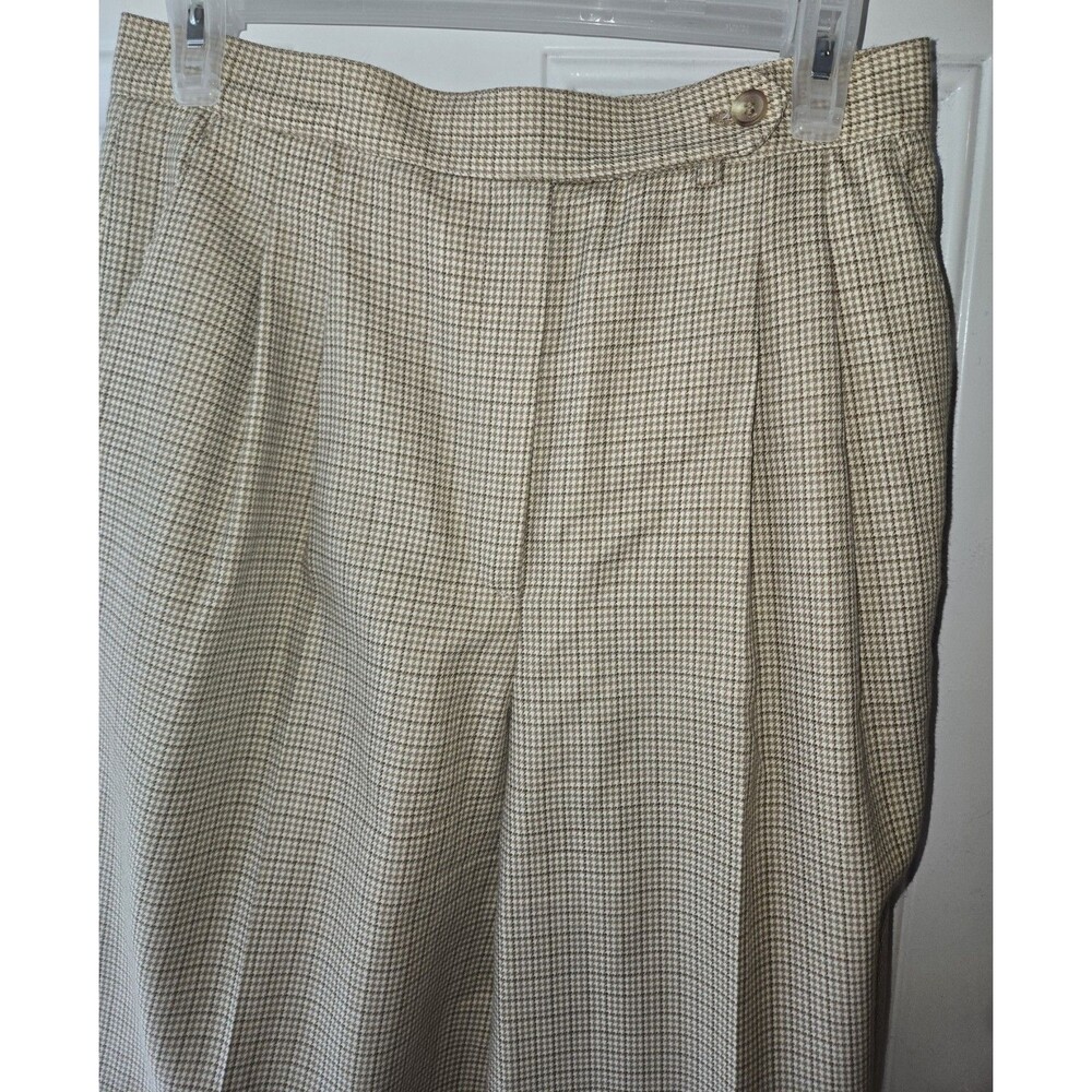 Liz Claiborne 100% Wool Women’s Trousers Beige Sz 10